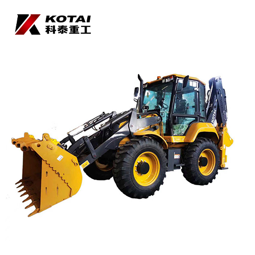 Yuchay dvigateli bilan Backhoe Loader